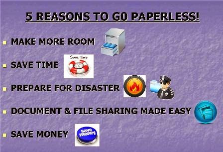 why you need to go paperless